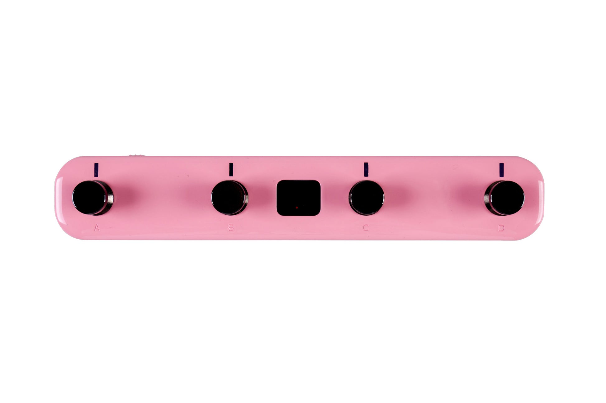Footswitch sans-fil GWF4 pour guitare GTRS et produits Mooer, 4 interrupteurs, fonctionne sur batterie rechargeable, rose