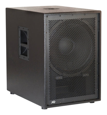 Caisson de basse amplifié 1000W, subwoofer 15", traitement DSP, Bass Enhance, noir