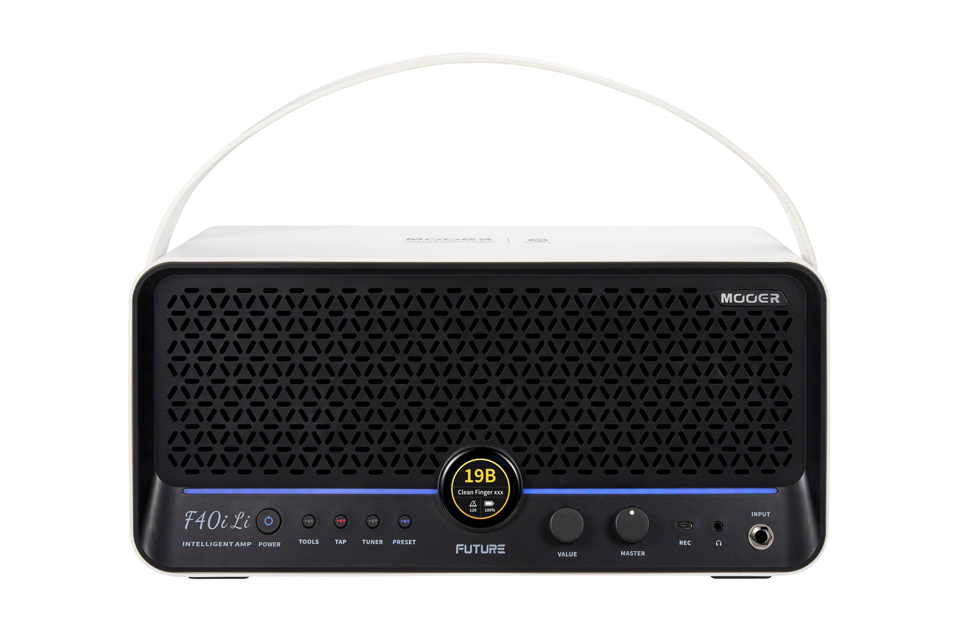 MOOER F40ILI-SW AMPLI F40I LI 40W SNOWFALL WHITE