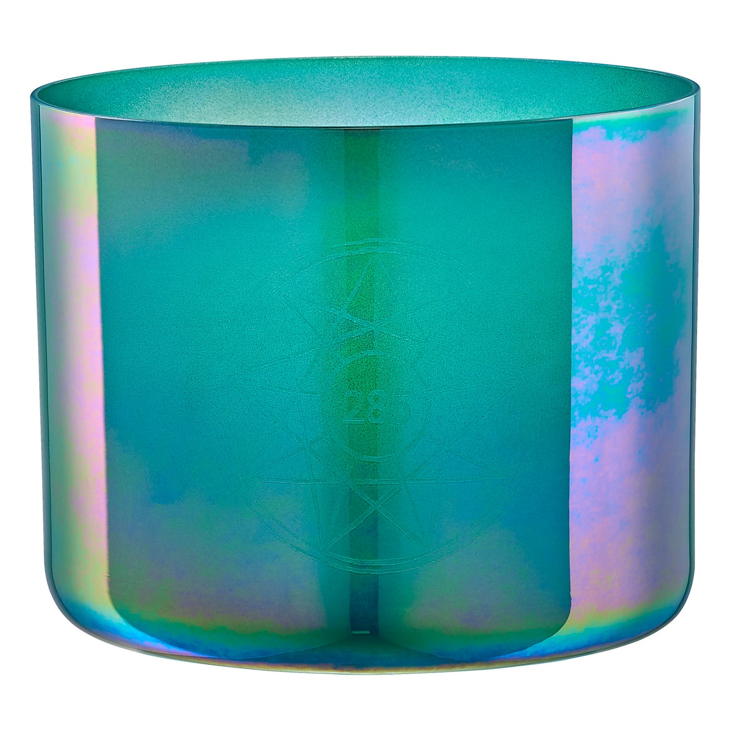 SINGING BOWL SONIC ENERGY CRYSTAL 285 HZ, COLORIS TURQUOISE GREEG