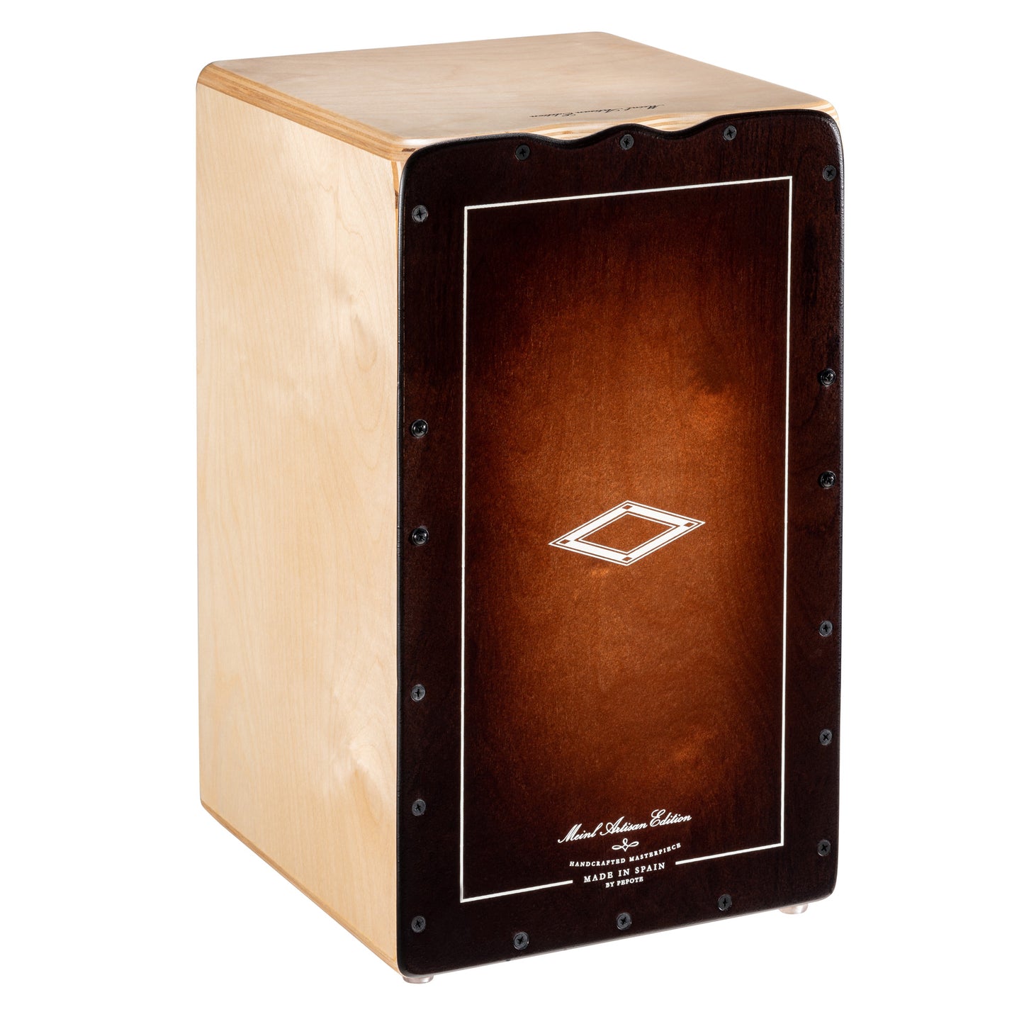 CAJON MEINL ARTISAN SOLEA, FAÇADE ESPRESSO BURST, CORPS EN BOULEAU BALTIQUE 9 PLIS (12MM)