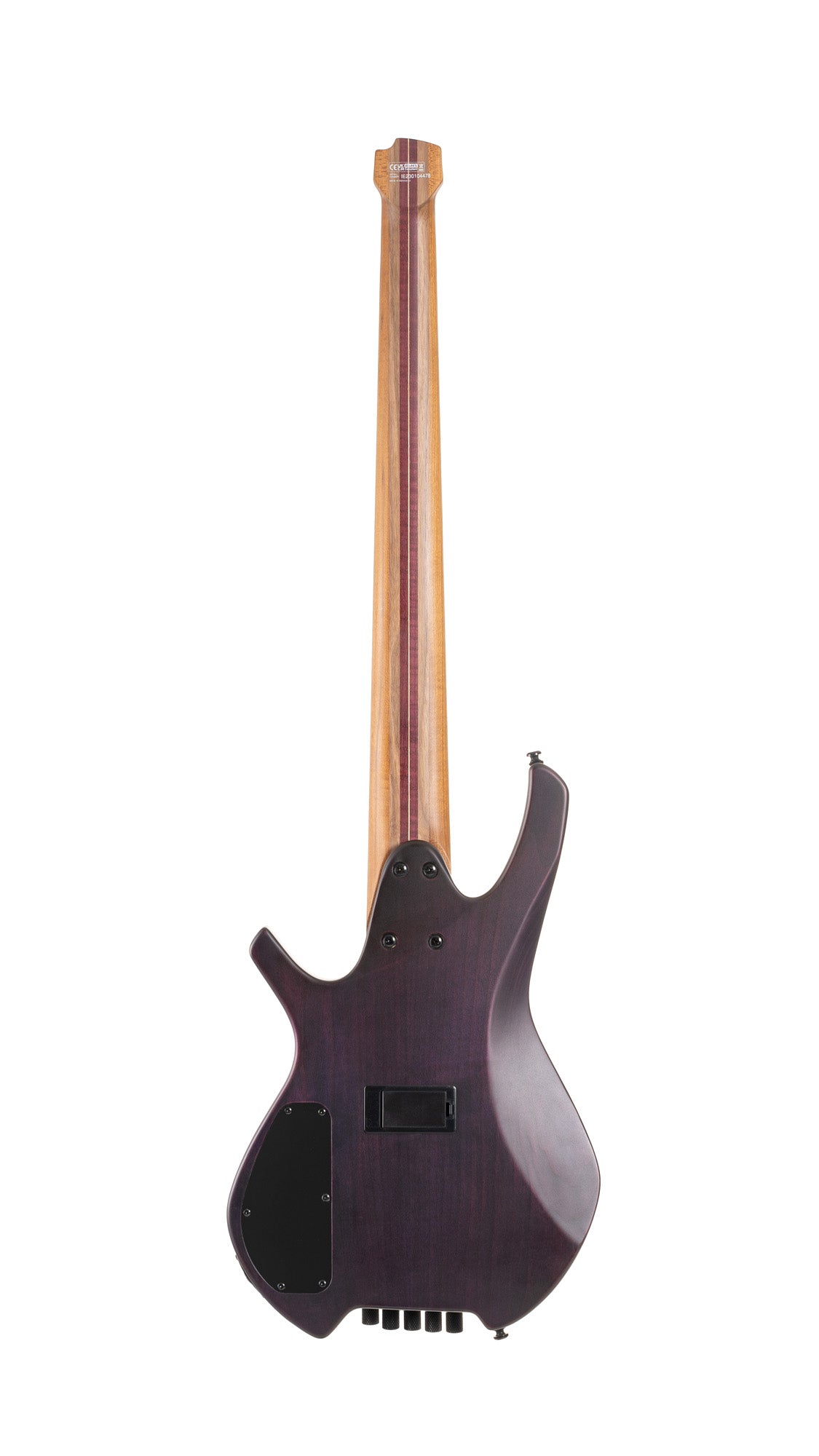 SPACE 5 BSDB, corps érable, table peuplier figuré, manche 7 pièces, micros et EQ Bartolini MK-1, star dust green, housse