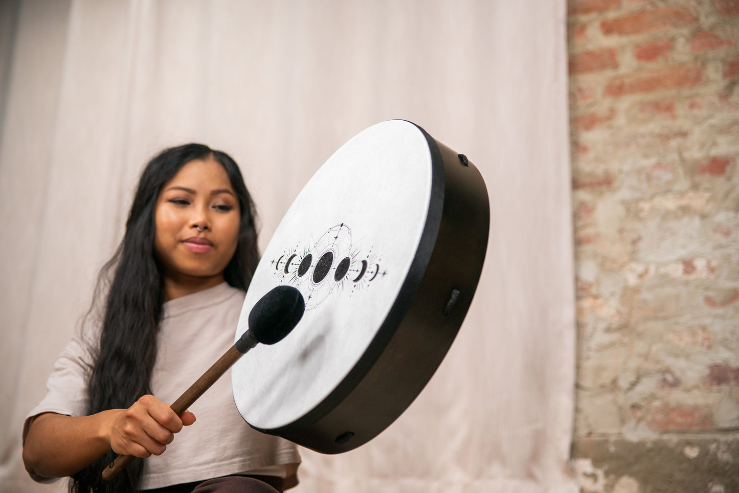 RITUAL DRUM SONIC ENERGY 16" MOON PHASES