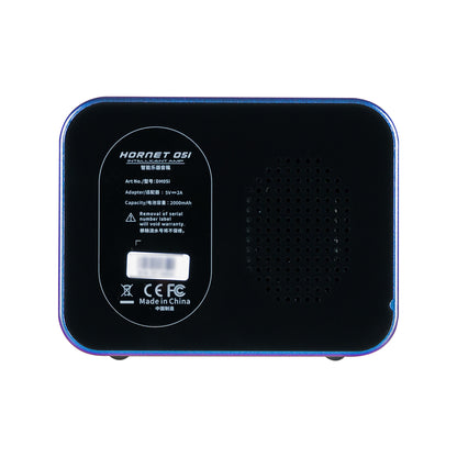 Ampli HORNET 05i, 5W, HP 2", 52 modélisations d'amplis, 49 effets, accordeur, looper, Bluetooth, USB-C, alimentation, bleu