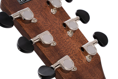 SFX-MY, myrtlewood massif torrefié, fond & éclisses myrtlewood, touche ovangkol, EQ Fishman Presys II, brun brillant