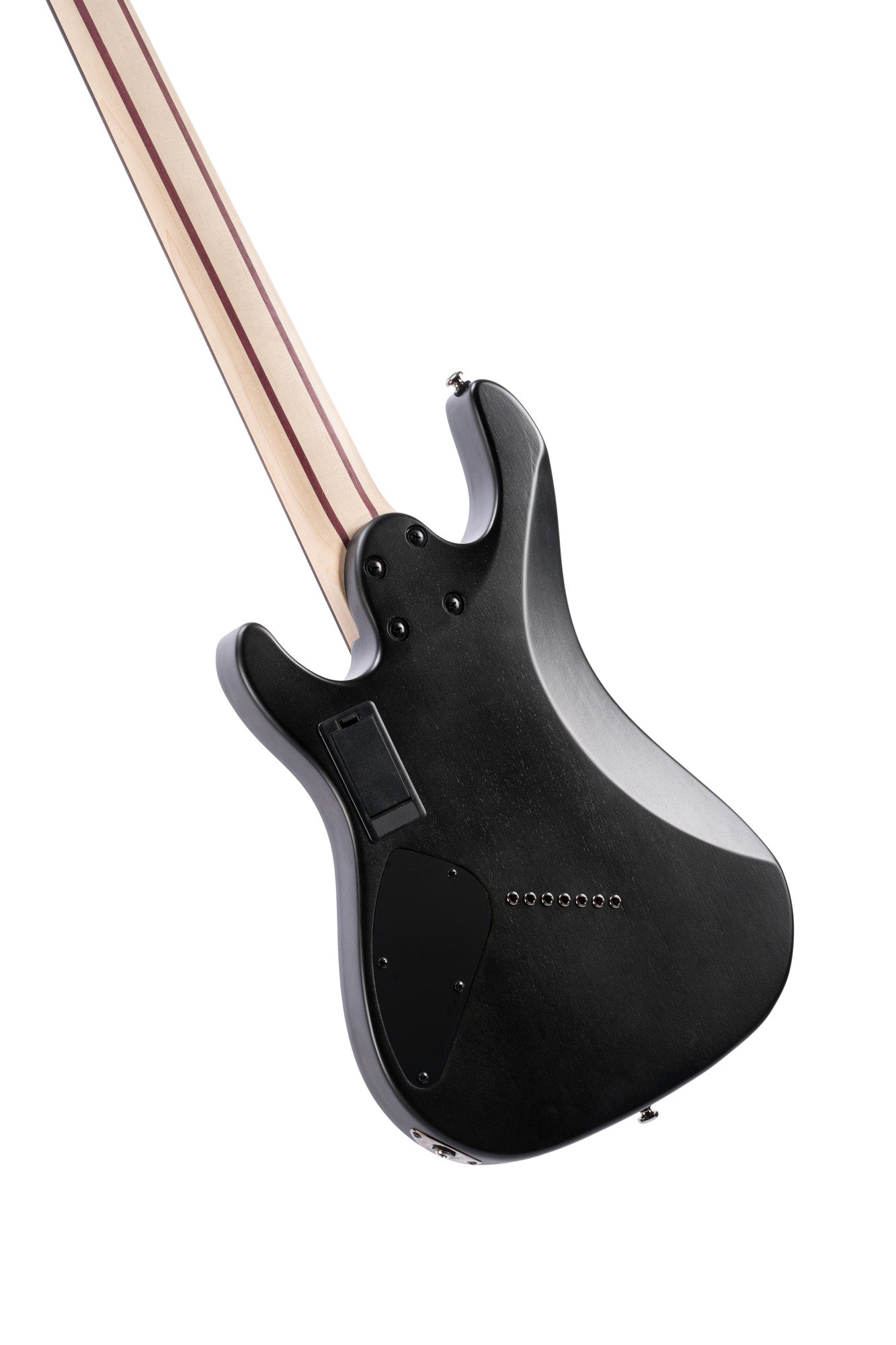 KX507MS, modèle 7 cordes, corps acajou, table peuplier figuré, touche ébène, micros Fishman Fluence, star dust green