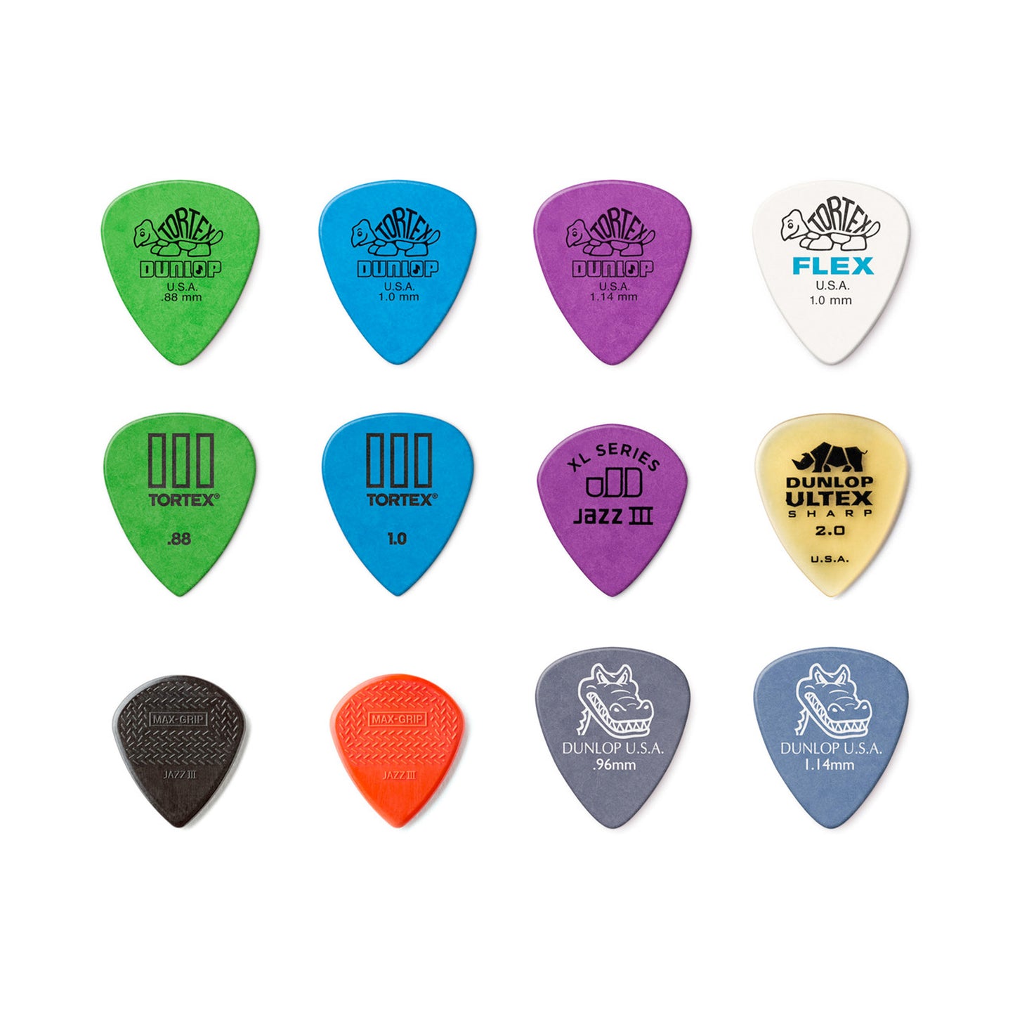 Sachet Variety Pack ELECTRIC, 12 médiators