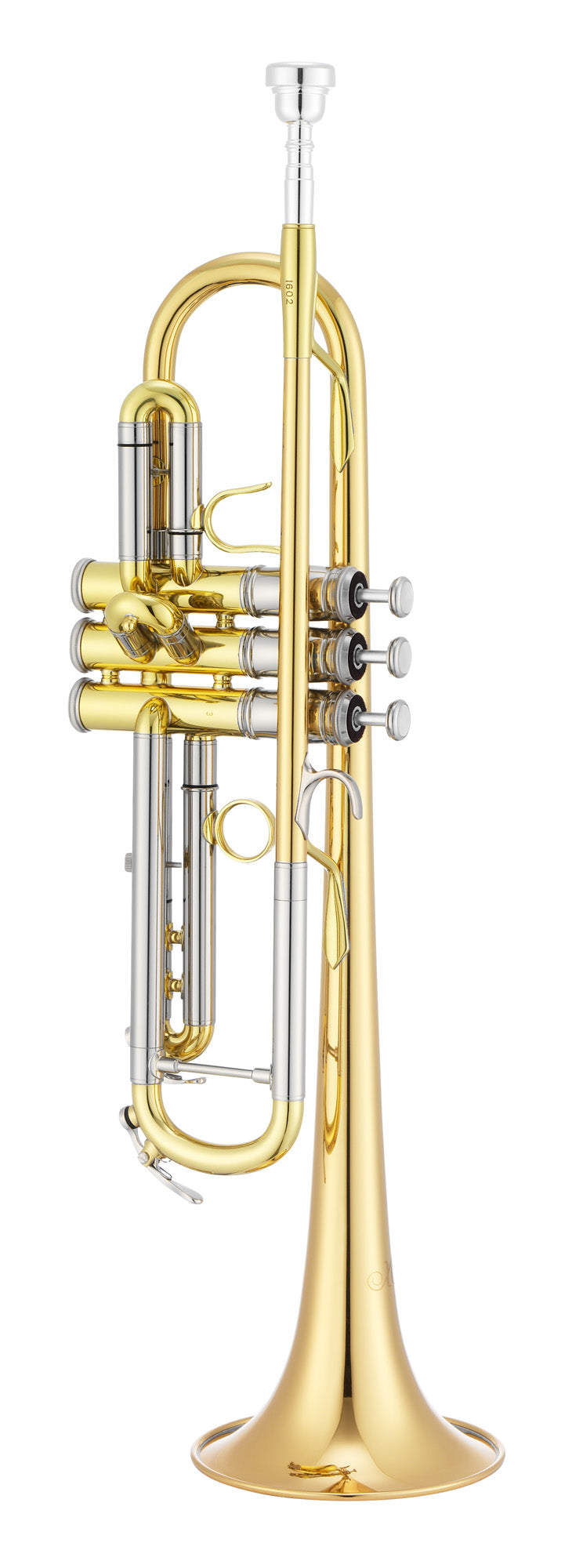 Trompette Si bémol XO 1602RLR4, banche d'embouchure inversée