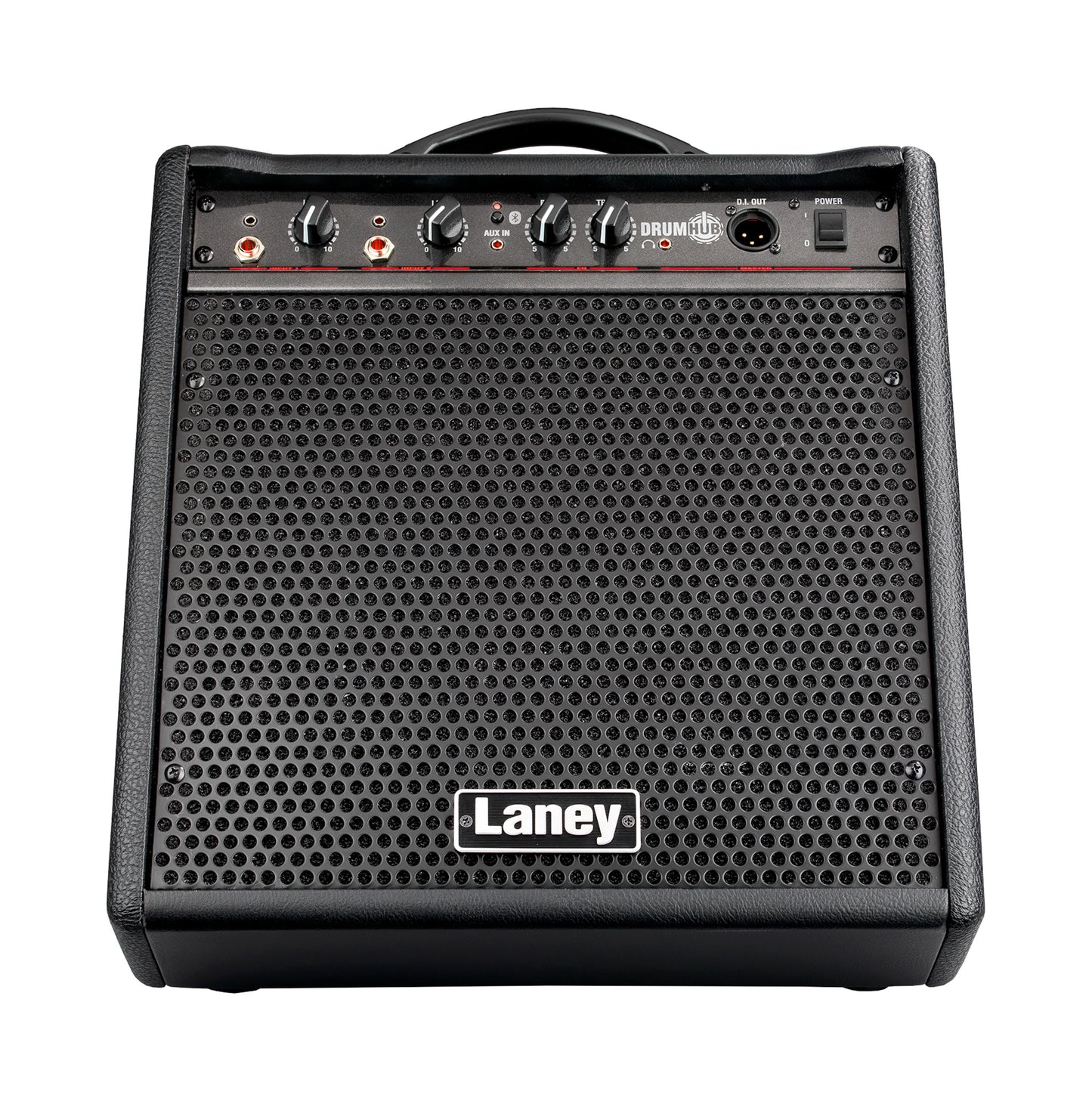Ampli pour batterie électronique et multipads 80W, HP 10" Custom coaxial + tweeter 3", conception bass reflex, 2 canaux, noir