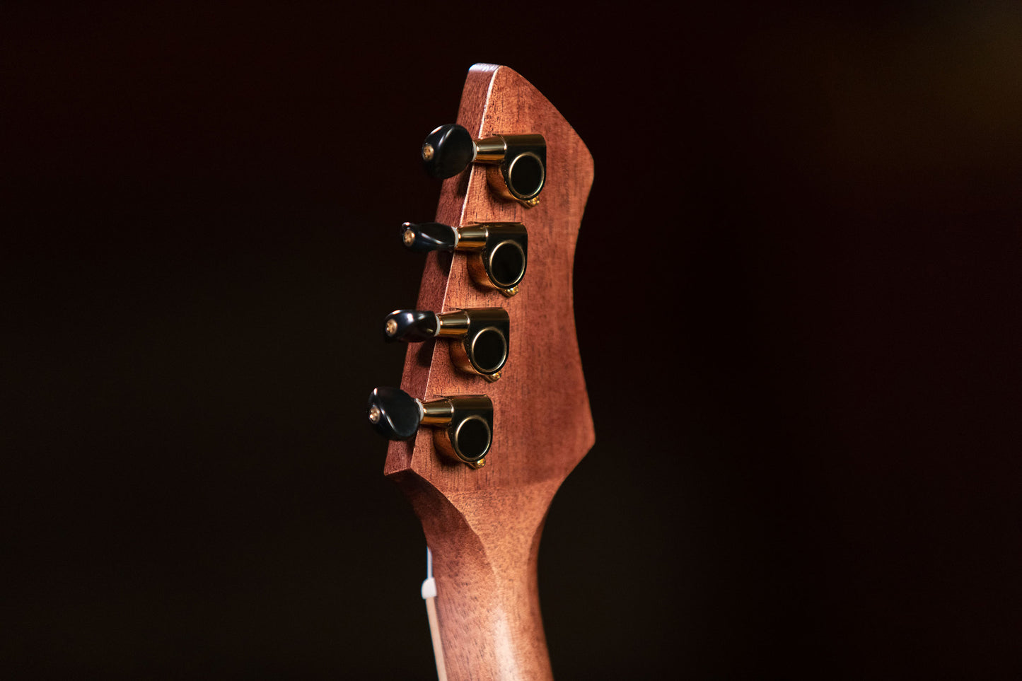 RUWN, modèle Concert, table noyer, fond & éclisses noyer, housse deluxe