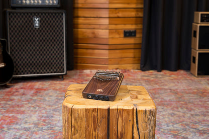 Kalimba électro Meinl, solid Pickup, noyer amrécain 17 notes - PKA17AW