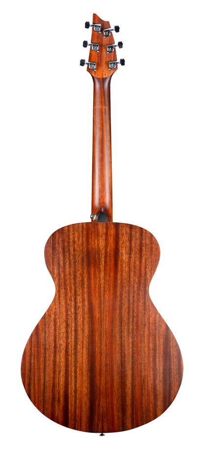 DISCOVERY S CONCERT, table épicéa européen massif, fond & éclisses acajou, naturel satiné