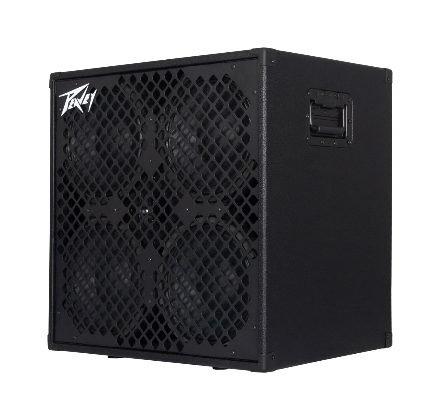 Enceinte basse amplifiée Megabass 410, 600W, HP 4x 10", HP Peavey Custom Design Ceramic, finition noir