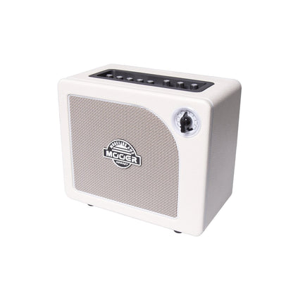 Ampli HORNET WHITE, 15W, HP 6.5", 9 modélisations d'amplis haute-qualité, effets Modulation/Délai/Réverb, blanc
