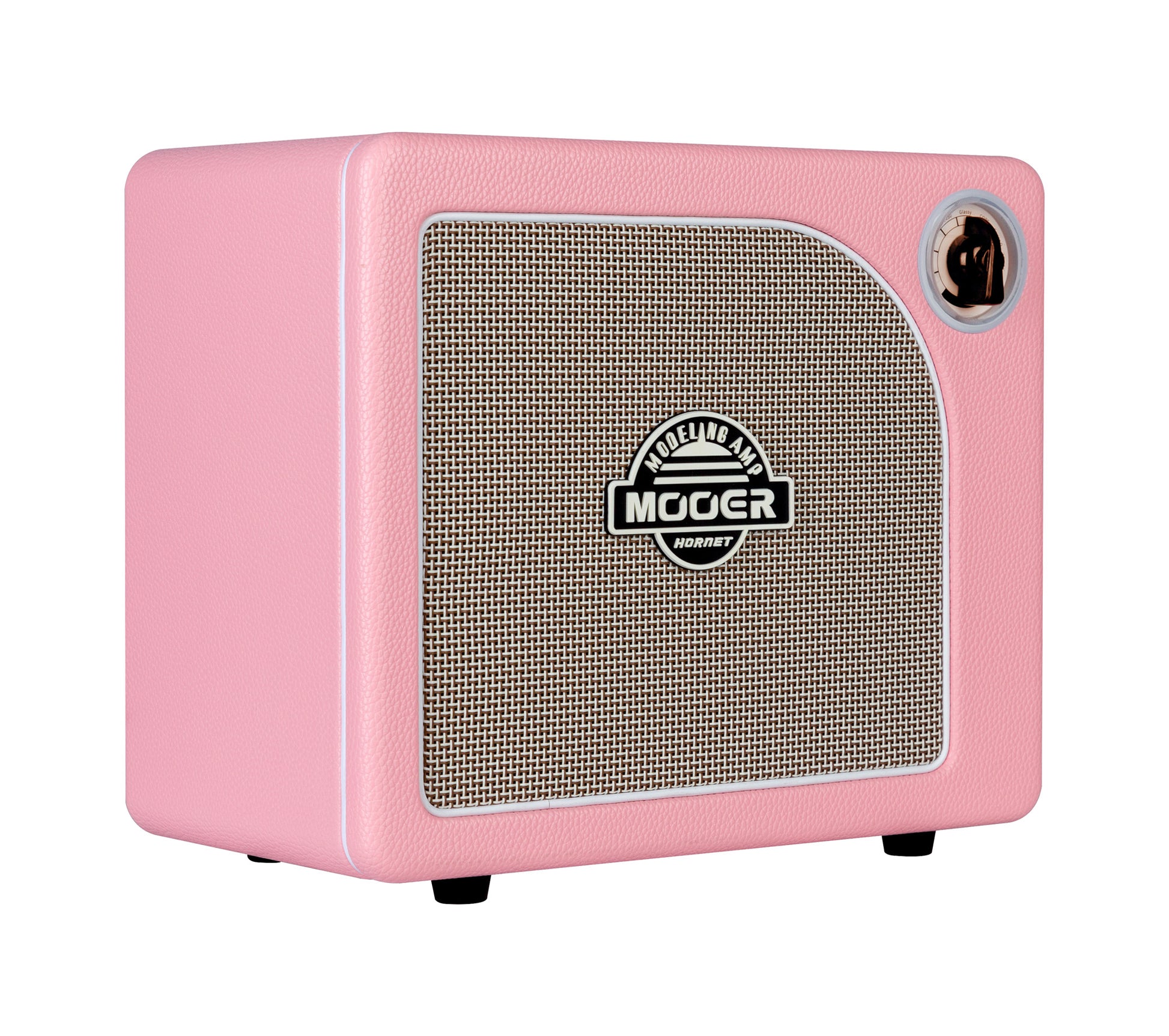 Ampli HORNET PINK, 15W, HP 6.5", 9 modélisations d'amplis haute-qualité, effets Modulation/Délai/Réverb, rose