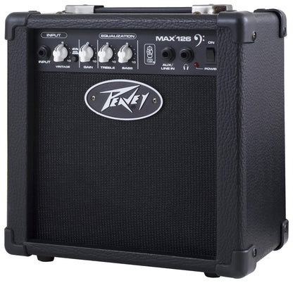 Ampli basse électrique 10W, HP 1x 6,5", 1 canal avec contrôle de Gain"Vintage", EQ 2 bandes, finition noir