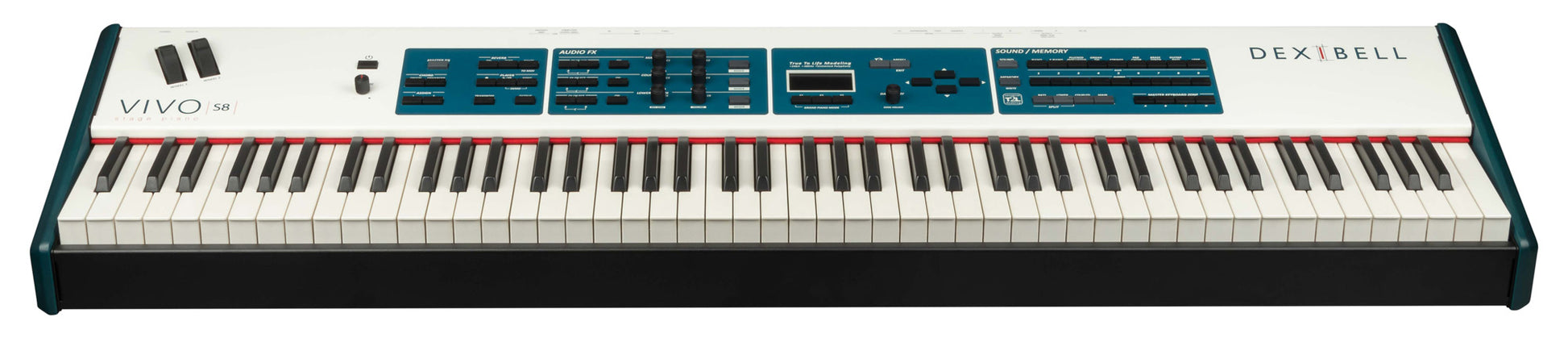 Piano numérique de scène Dexibell Vivo S8 | 88 notes, toucher lourd