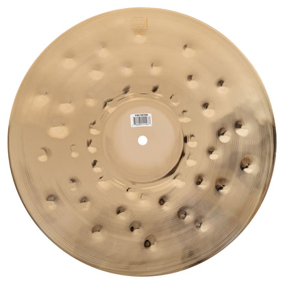 Hithat 15" Extra thin hammered Meinl Pure Alloy Custom fini smoked-bronze, brilliant