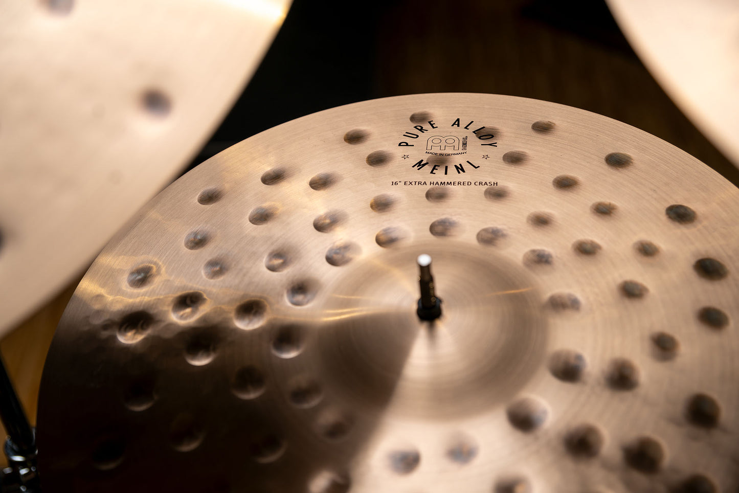 Crash 16" Extra Hammered Meinl Pure Alloy fini traditional martelé