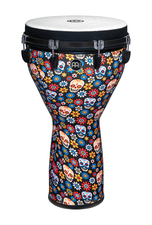JUMBO DJEMBE MEINL SYNTHETIQUE 14" DAY OF THE DEAD