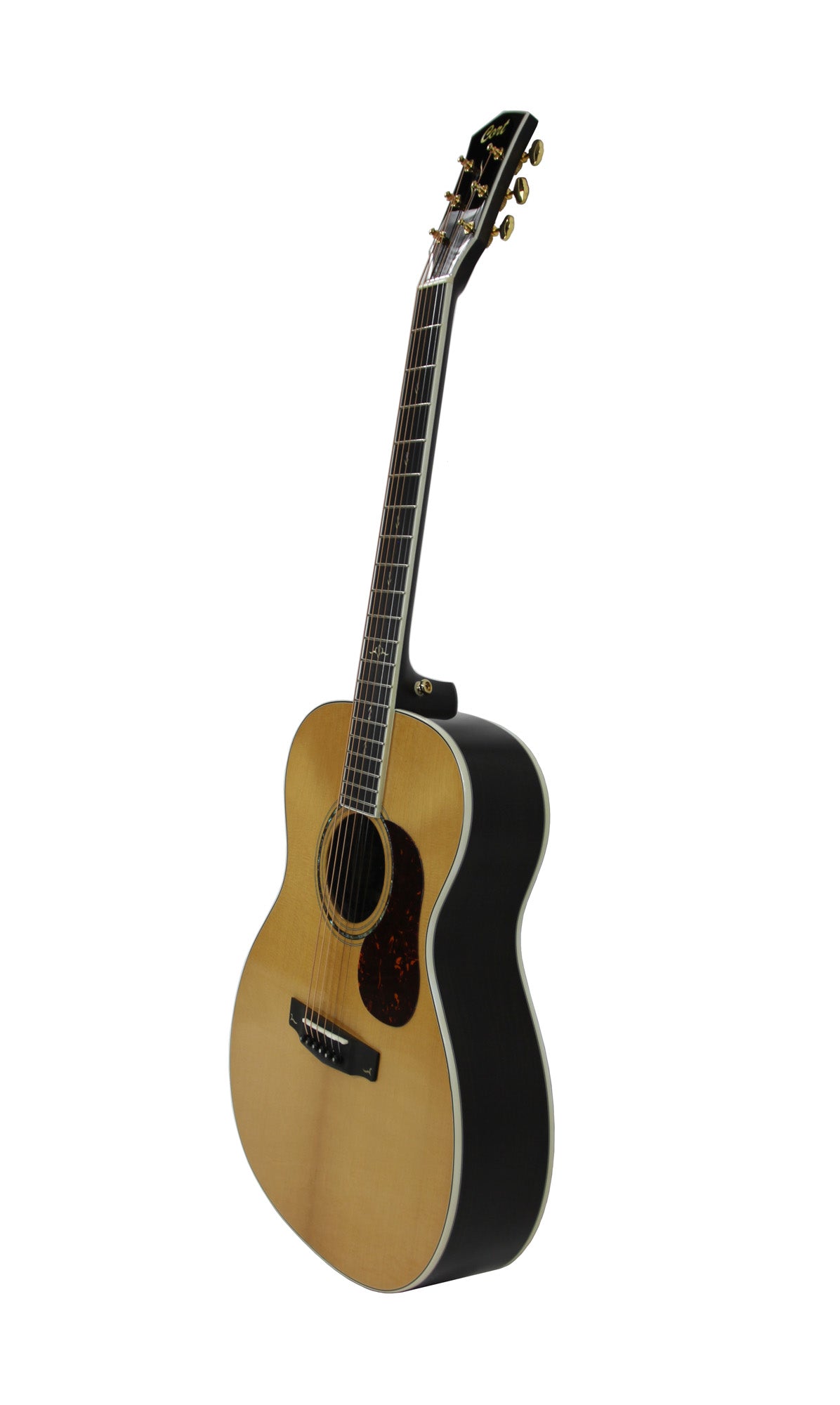 GOLD-O8, forme Orchestra Model, table épicéa Sitka massif torréfié, fond & éclisses pau ferro massif, naturel brillant