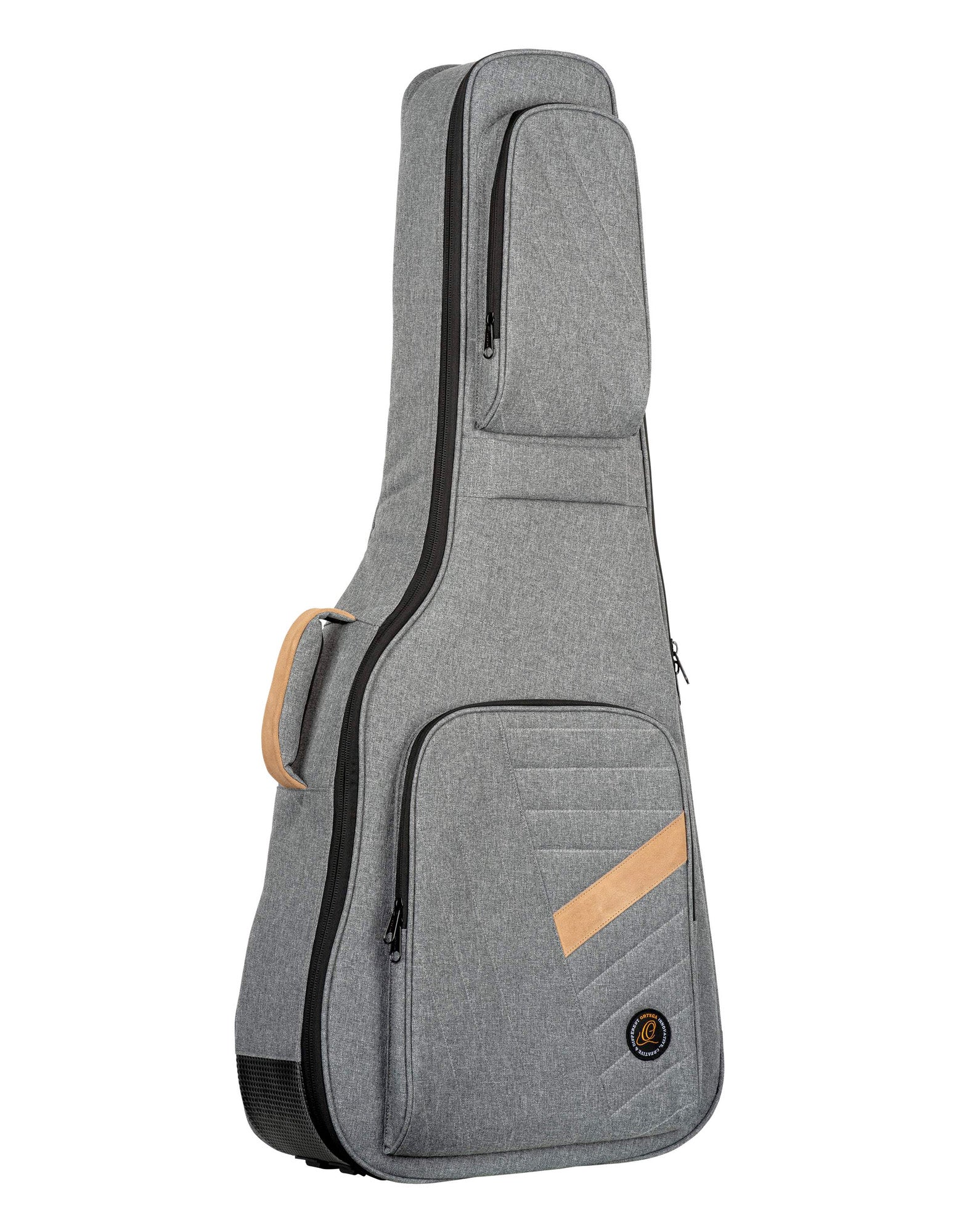 OGBDN-DLX-GY, housse Deluxe pour dreadnought, coton résistant et déperlant, rembourrage intérieur 20mm, 2 poches, noir