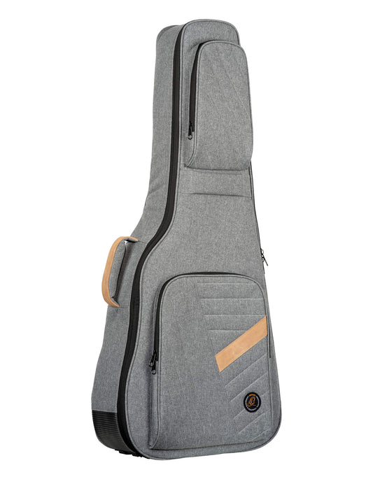 OGBDN-DLX-GY, housse Deluxe pour dreadnought, coton résistant et déperlant, rembourrage intérieur 20mm, 2 poches, noir