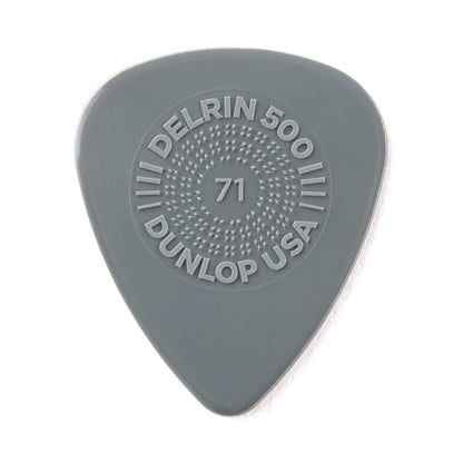 Sachet de 12 médiators Prime Grip DELRIN 500 0.71 mm (gris)