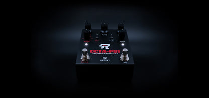 Pédale OCTA PSI, octaver et pitch-shifter combiné à un fuzz analogique, noir