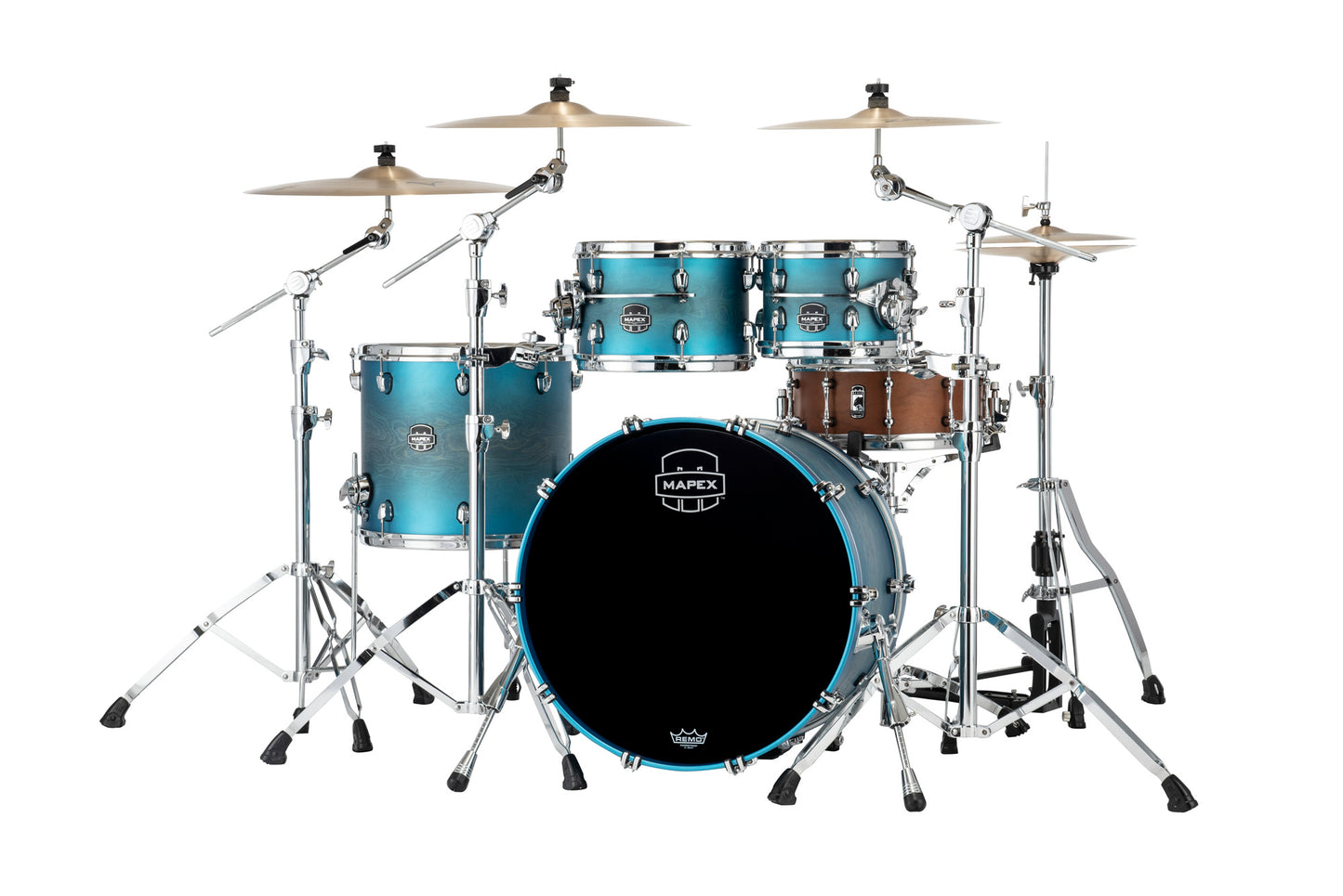 MAPEX SATURN EVO 4 FUTS AZUR BURST