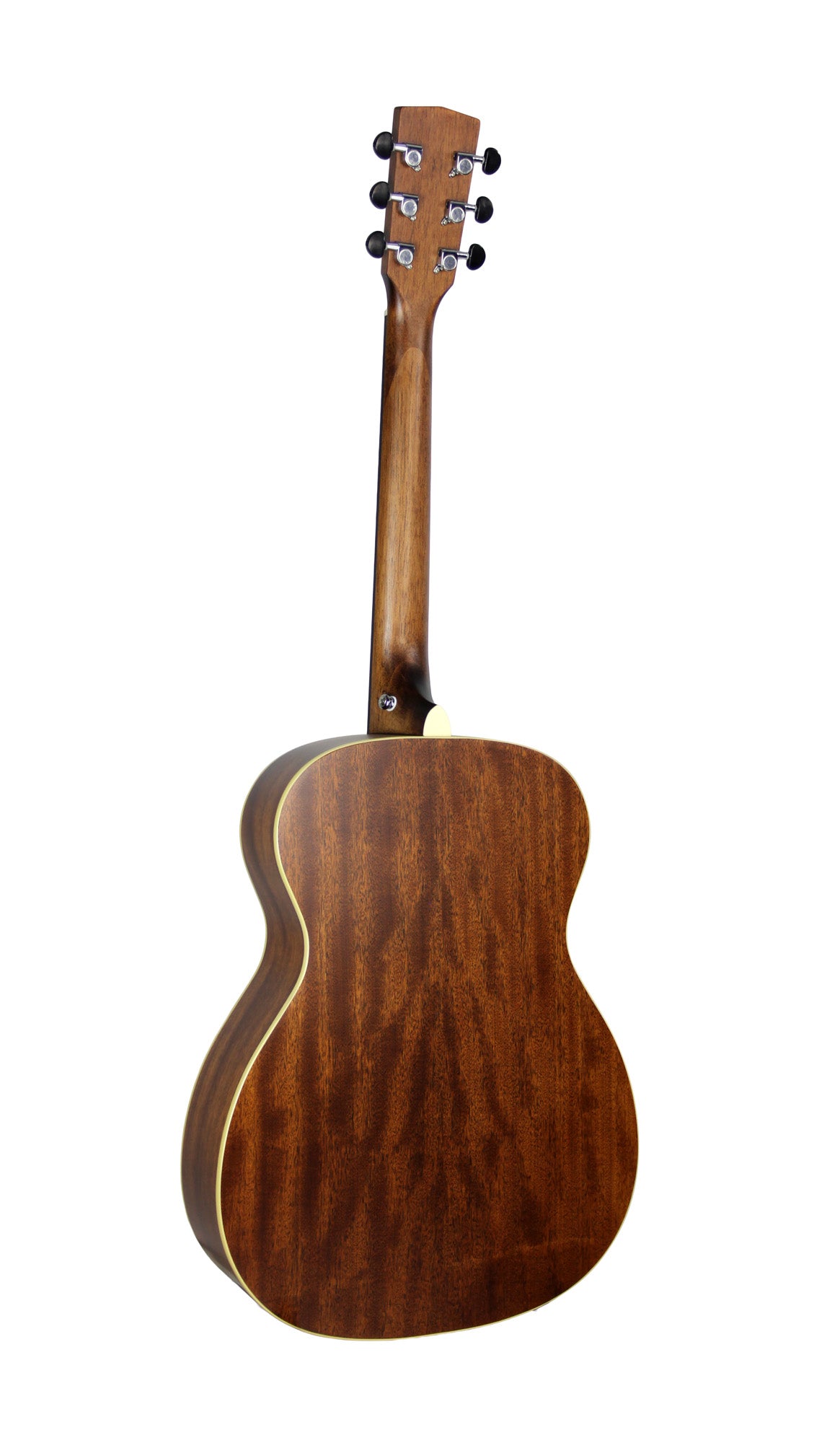 L100-O, forme Orchestra Model, table acajou massif, fond & éclisses acajou, touche ovangkol, sillet 45 mm, naturel satiné