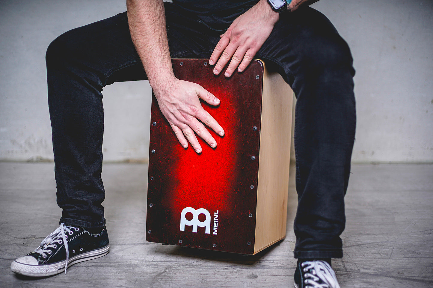 Cajon Snarecraft Meinl, corps et façade en bouleau baltique