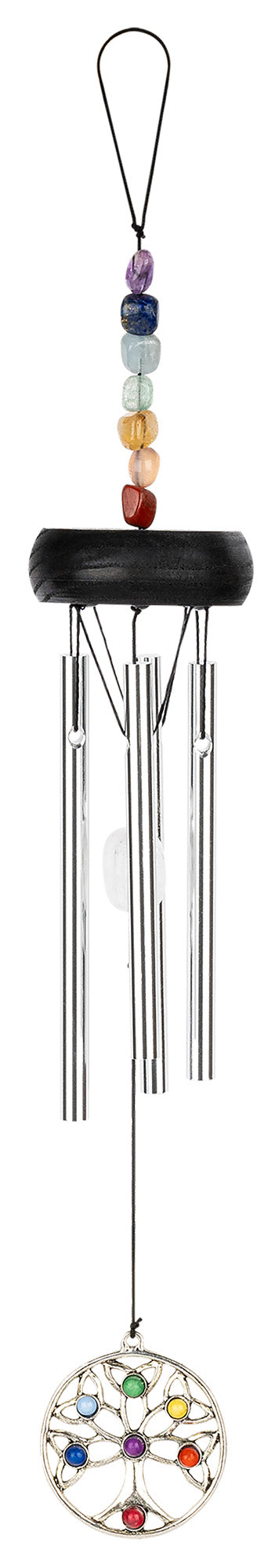 MINI CHIMES SONIC ENERGY CHAKRA 12" TREE OF LIFE