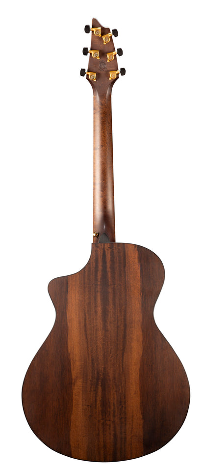 OREGON CONCERT CE, table épicéa Sitka massif, f/e myrtlewood massif, EQ LR Baggs EAS VTC, étui, saddleback