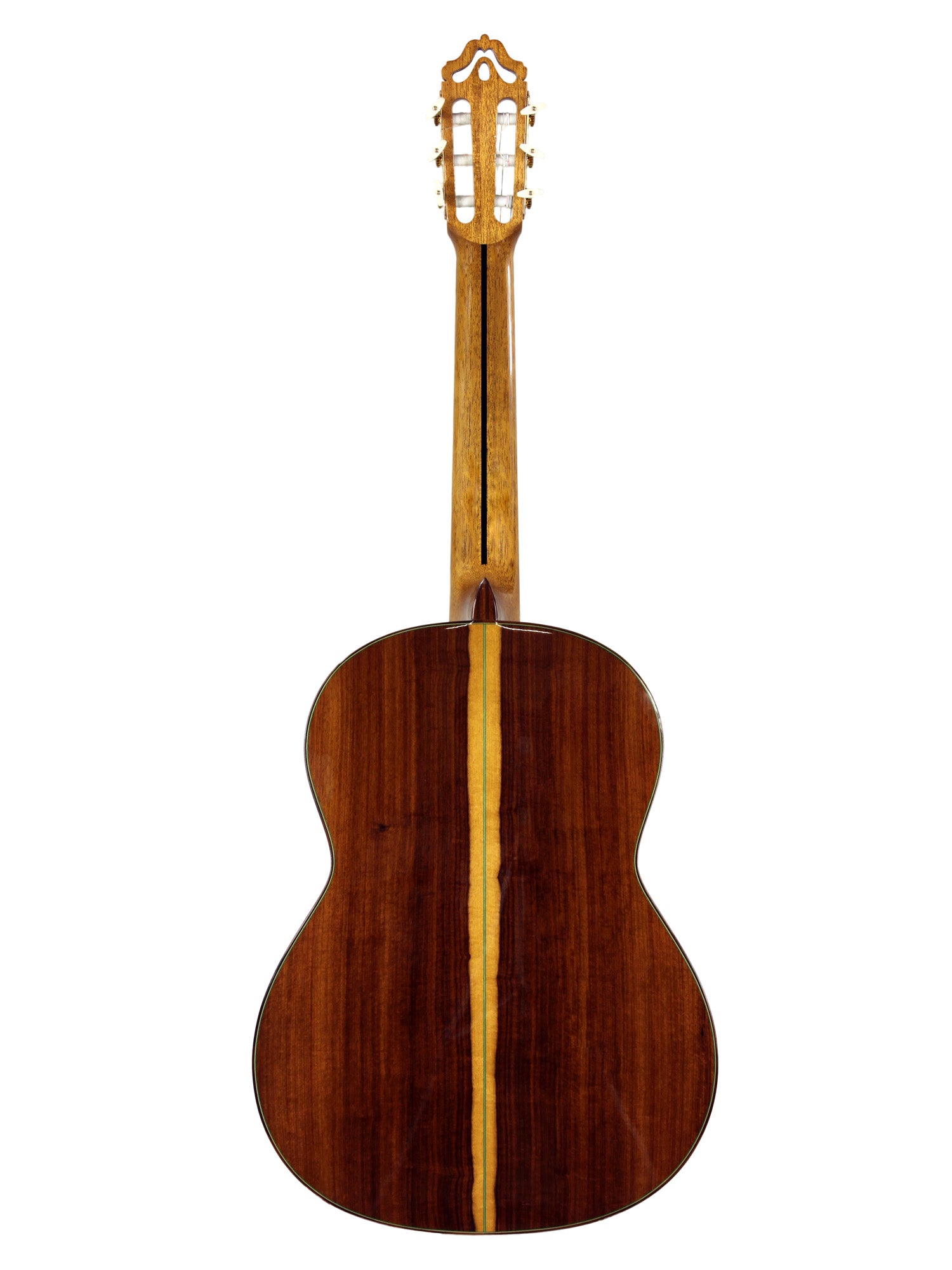 MOD.12, table épicéa massif, f/e palissandre massif, manche cèdre avec insert fibre de carbone, touche ébène, soft case