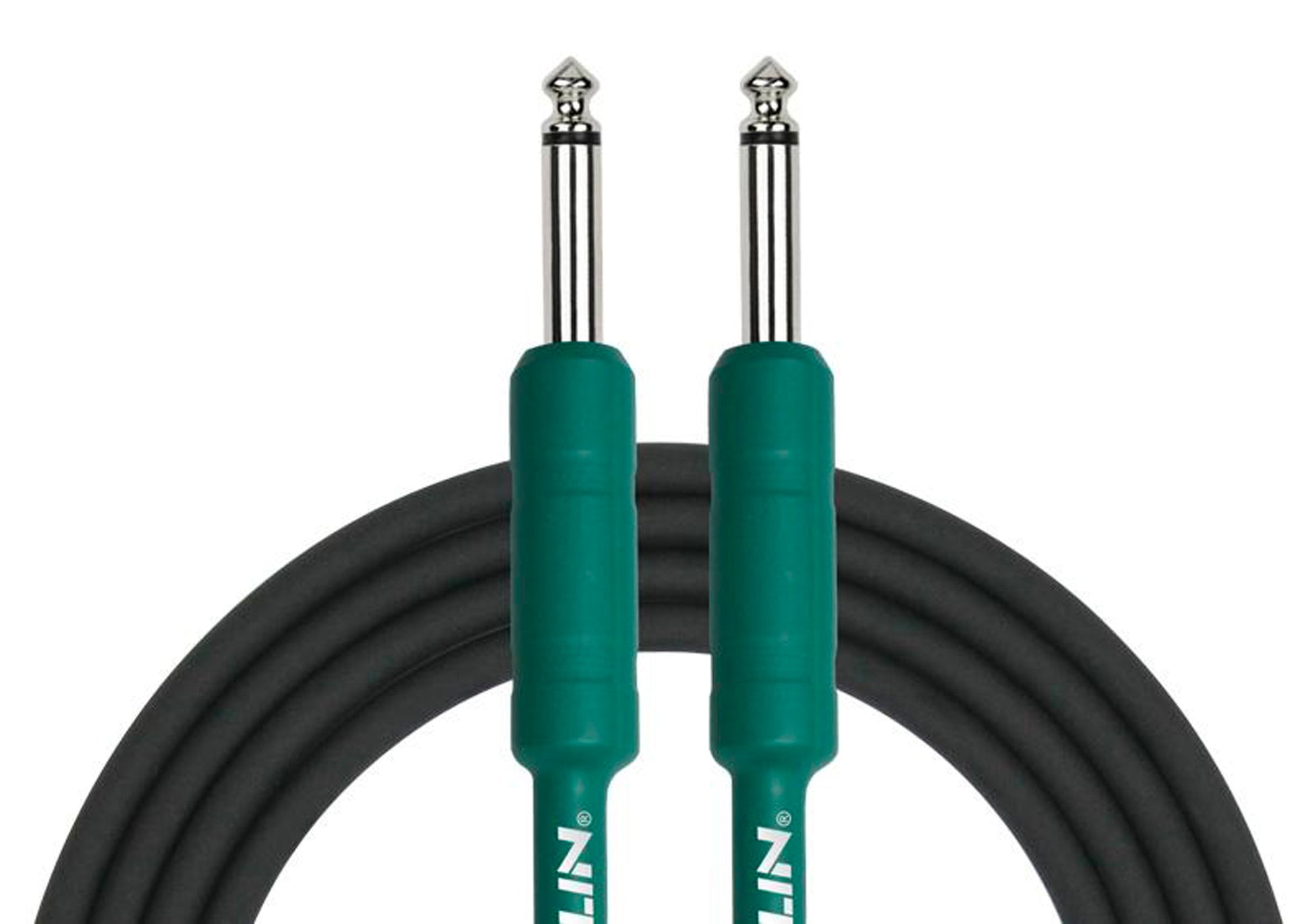 Câble instrument ENTRY Jack/Jack, 6 mètres, noir et vert