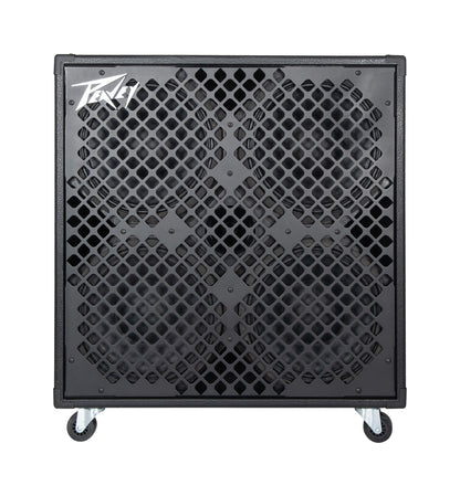 Enceinte basse amplifiée Megabass 410, 600W, HP 4x 10", HP Peavey Custom Design Ceramic, finition noir