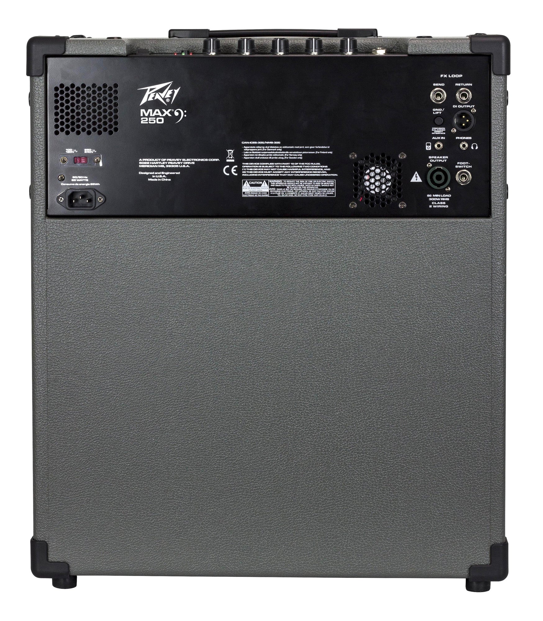 Ampli basse électrique 150W, HP 1x 15" Premium, EQ 3 bandes, entrée auxiliaire, sortie DI, finition noir