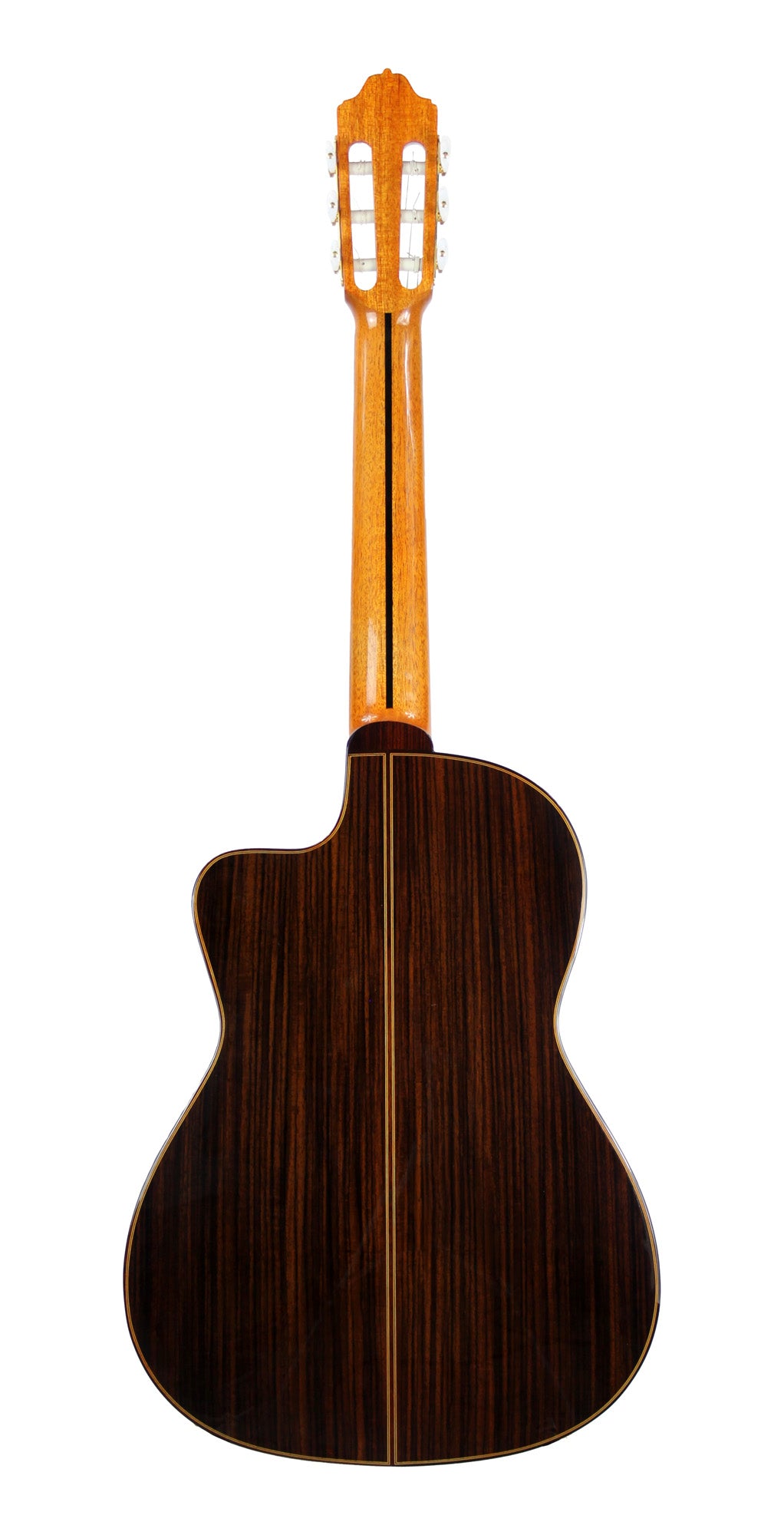 9CE C/B, table cèdre massif, f/e palissandre indien massif, manche insert ébène, touche ébène, preamp Matrix Infinity, soft case