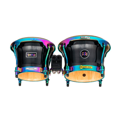 Paire bongos Spectrum Noir 7" & 8" 1/2