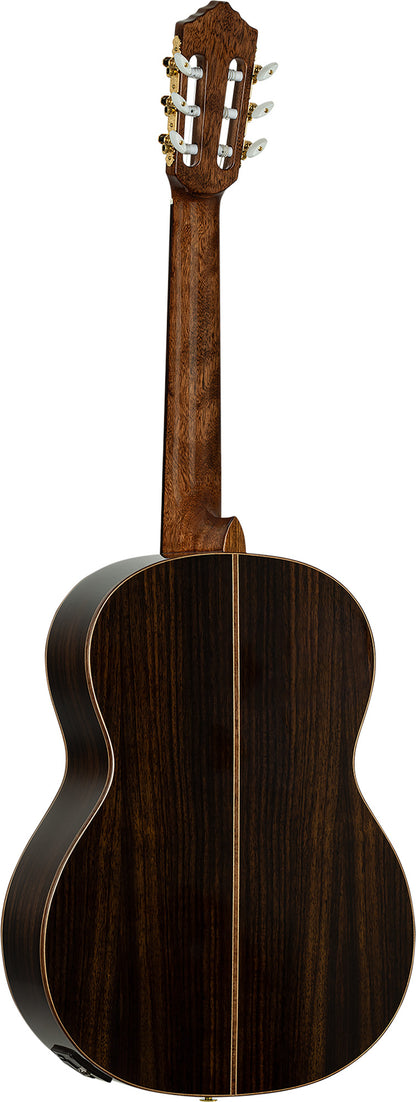 RE158RWSN, modèle Slim Neck, EQ MagusPro/G, table épicéa massif, f/e palissandre, sillet 48 mm, housse, naturel brillant