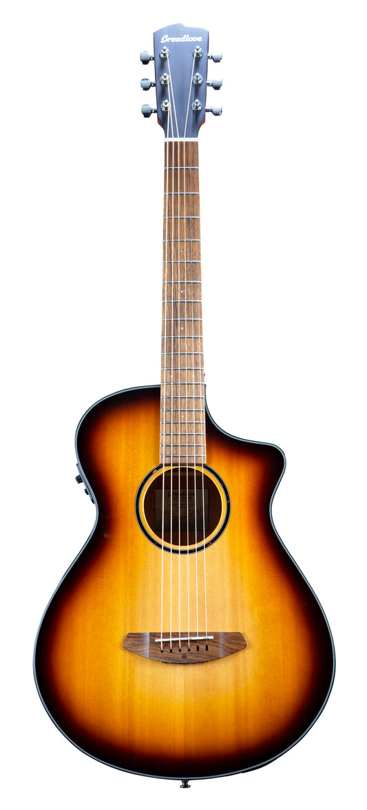 DISCOVERY S CONCERTINA EDGEBURST CE, table cèdre rouge massif, f/e acajou, EQ Fishman Presys I, edgeburst