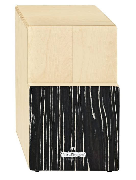 TRICAJON VIVA RHYTHM FACADE STRIPED ONYX, CORPS EN BOULEAU BALTIQUE, SNARE, FINITION NATUREL