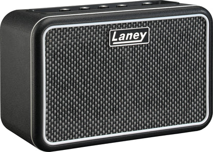 Ampli guitare MINI-STB-SG2 stéréo 2x 3W, connexion Bluetooth, look Supergroup, 2x HP 3", 2 canaux, connectique LSI, noir
