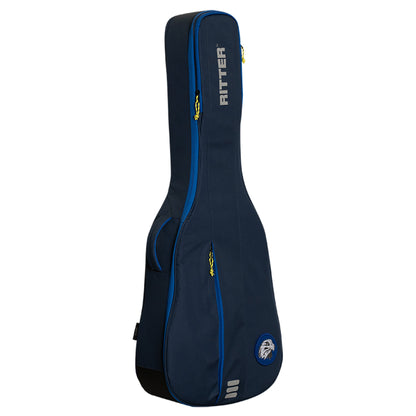 Housse CAROUGE 3 pour guitare dreadnought, bleu