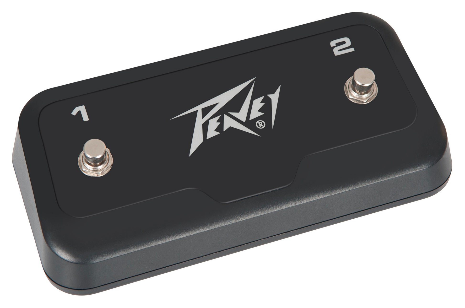 Footswitch double compatible avec une large gamme d'amplis Peavey, finition noir