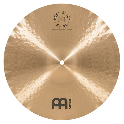 Hithat 14" Soundwave Meinl Pure Alloy fini Traditional martelé