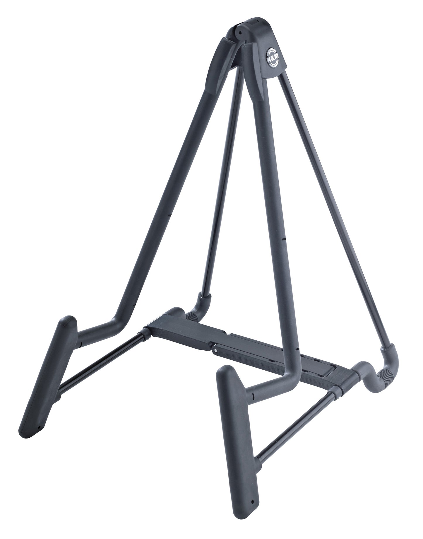 Support pour guitare électrique HELI 2, modèle pliable, facile à transporter, largeur réglable 4 positions, 1.3 kg, noir