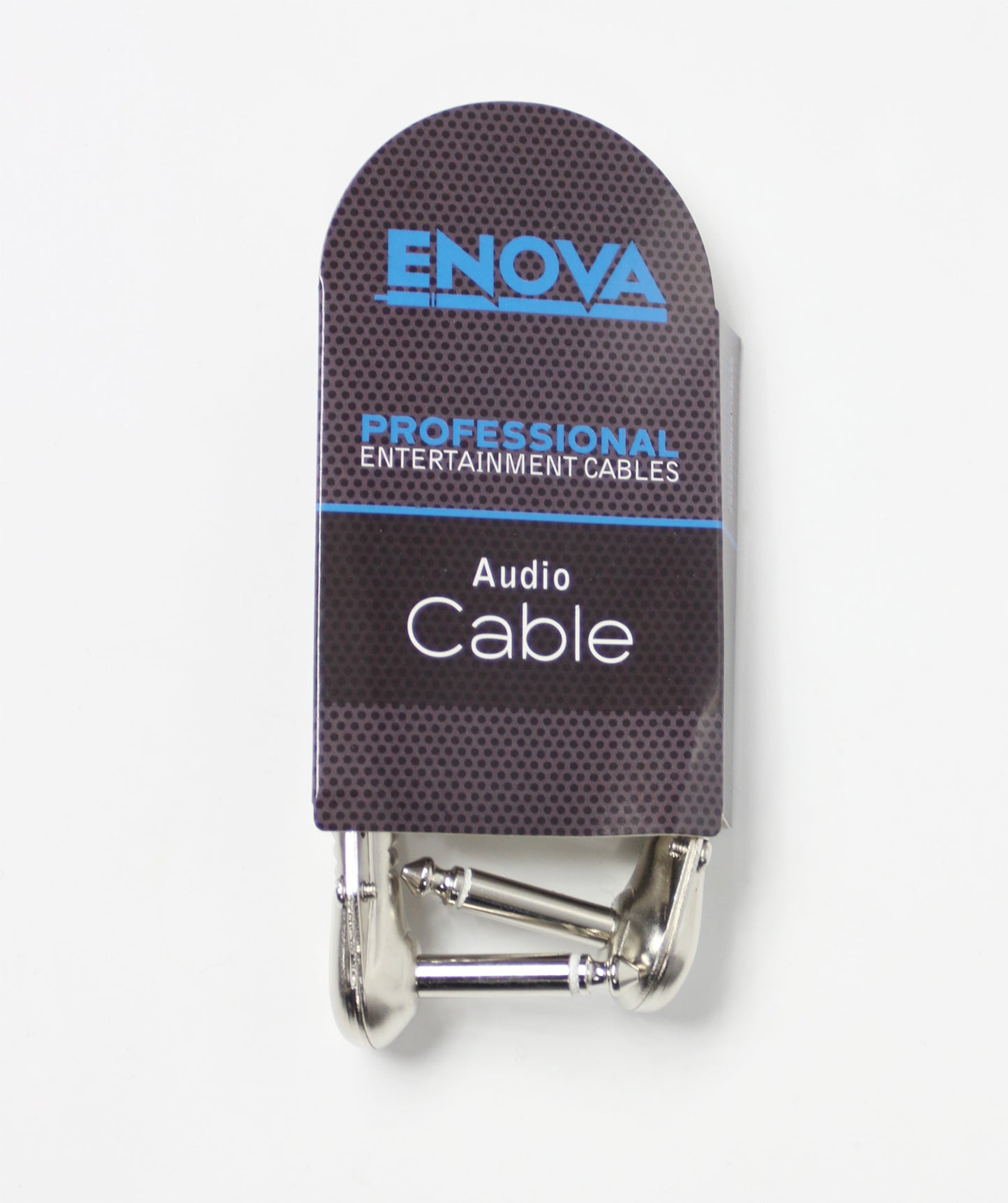 Câble patch Jack mono/Jack mono, 0.20 mètres, noir