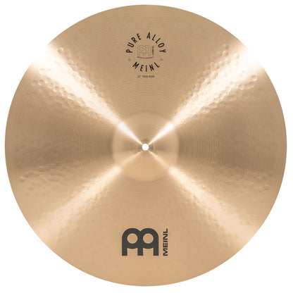 Thin Ride 22" Meinl Pure Alloy fini traditional martelé